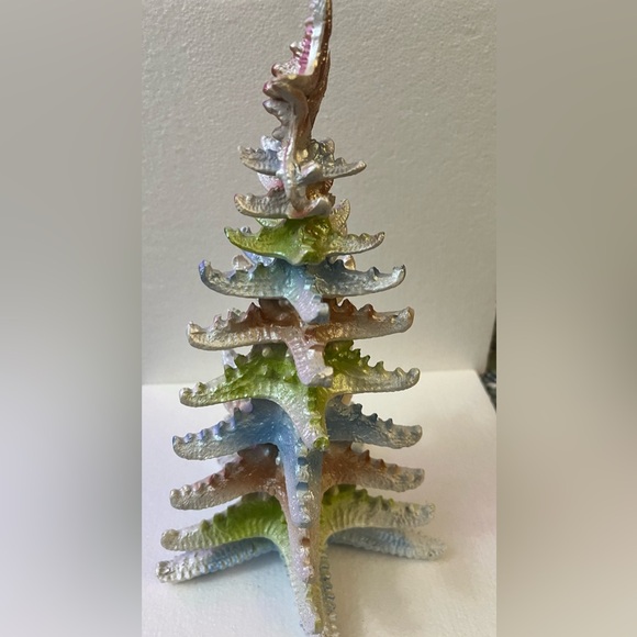 Coastal Starfish Christmas Tree 10 Tier Beach Theme - Picture 5 of 8